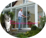 Winterarteninsektenschutzschiebetür